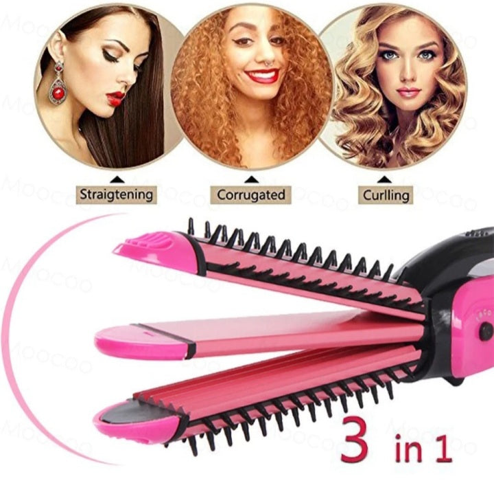 Plancha para Cabello 3 en 1 | New NOVA