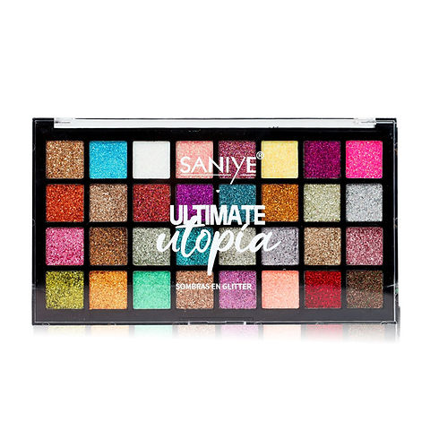 Paleta Ultimate Utopía Glitter
| SANIYE