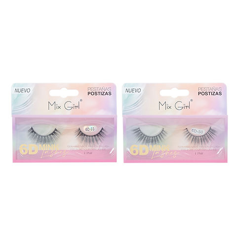 Pestañas 6D Mink J1113 | Mix Girl
