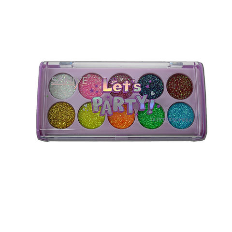 Paleta Let's Party!  Hojuelas & Glitter
| SANIYE