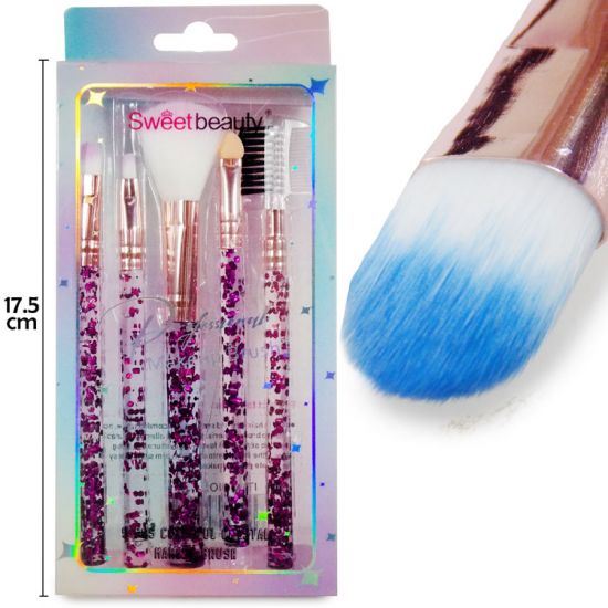 Brochas con glitter (5pz)