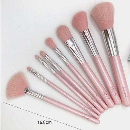 Kit Brochas para rostro (8pz) | RubyFace