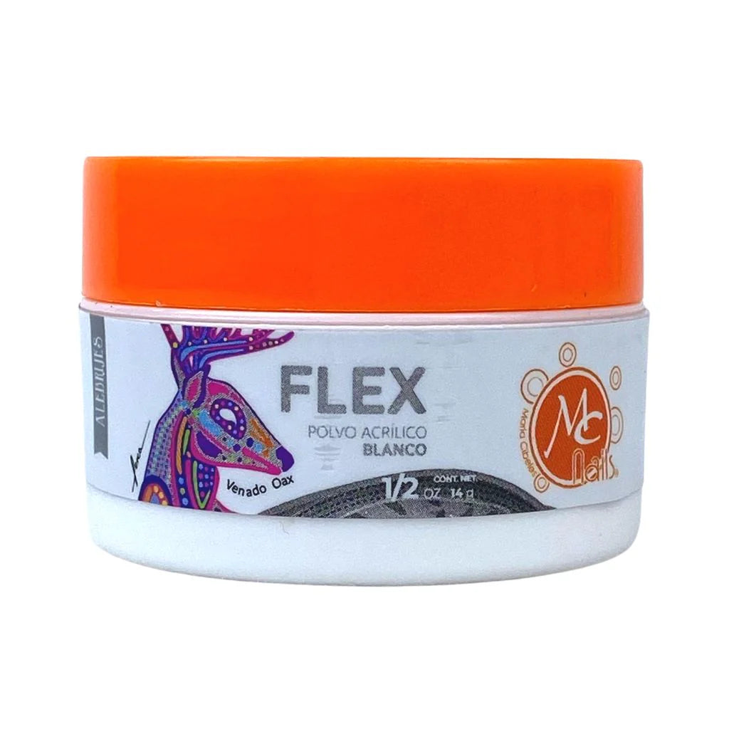 Polvo Acrílico FLEX Blanco | MC Nails