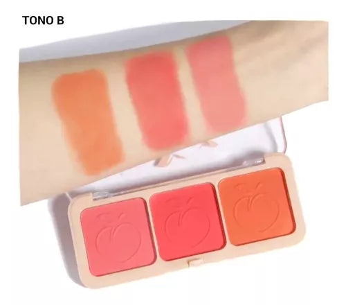Paleta de Rubores Love Peach | SANIYE