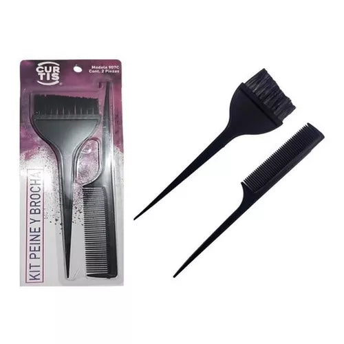 Kit Peine y Brocha para Tinte | Curtis