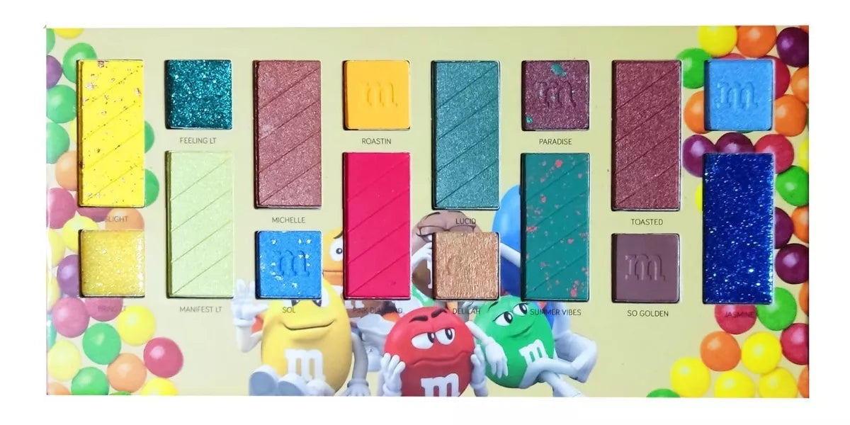 Paleta M&M Colores Vibrantes | Livia