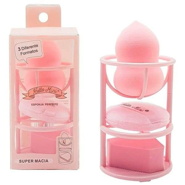 Kit Esponja Perfecto 3 en 1 |Mix Girl