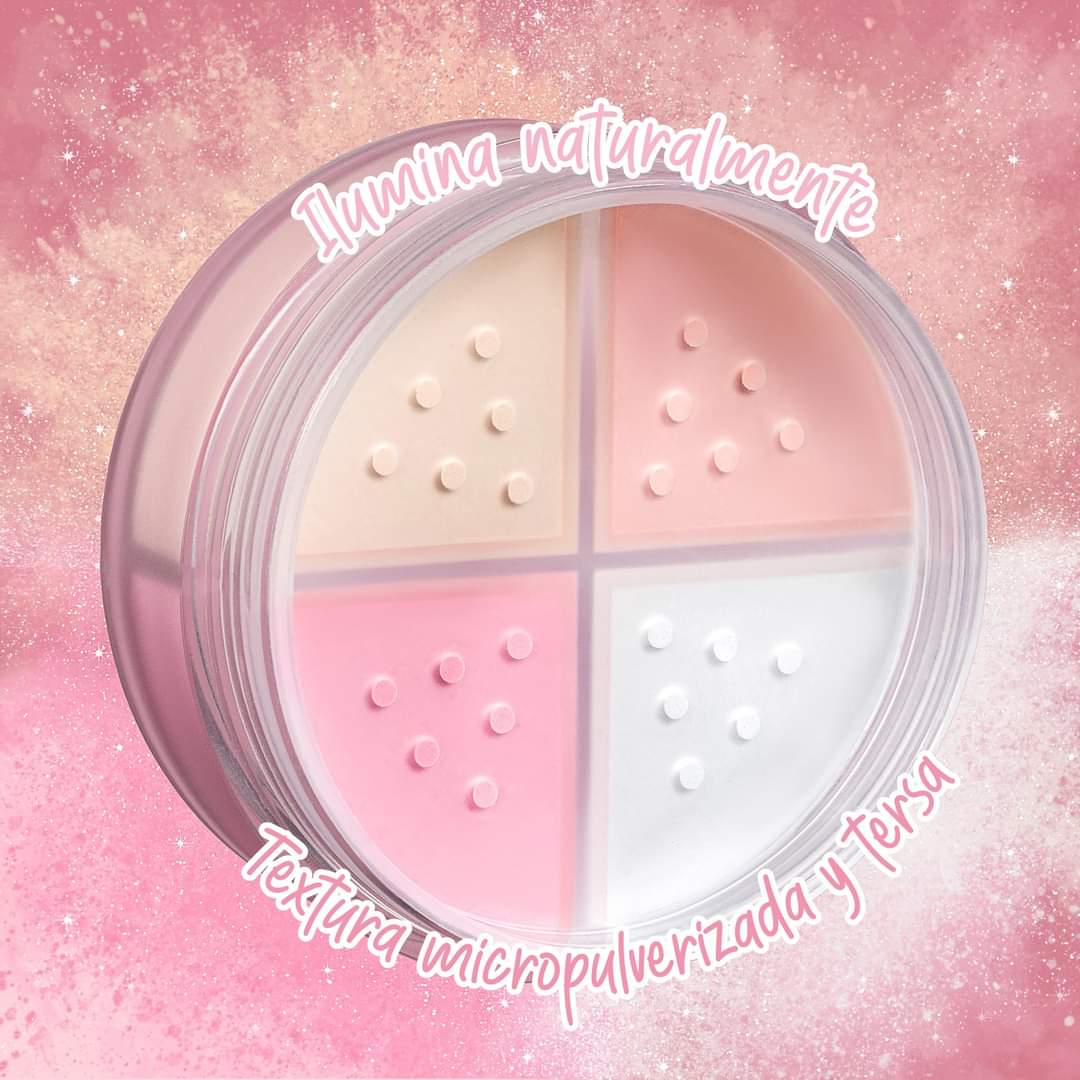 Corrector en Polvo Loose Powder | Pink UP