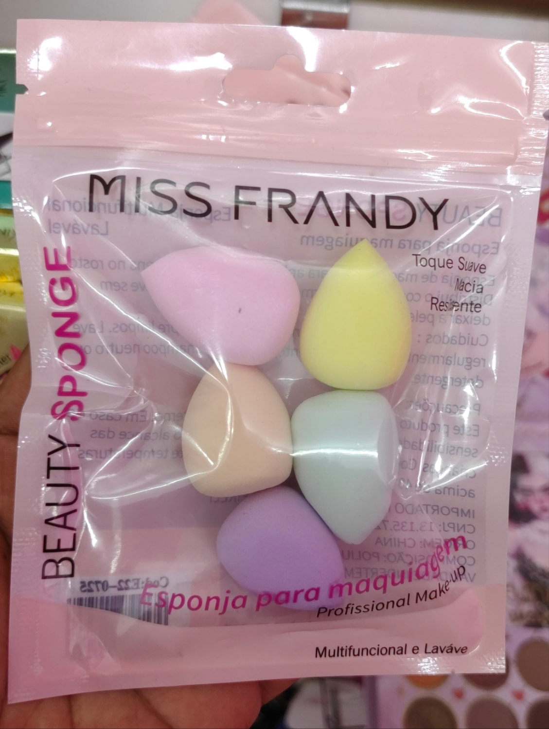 Mini Esponjas de Maquillaje (5pz) | Miss Frandy