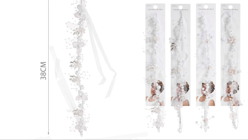 Tocado/Tiara Perlas Flor | ForYou