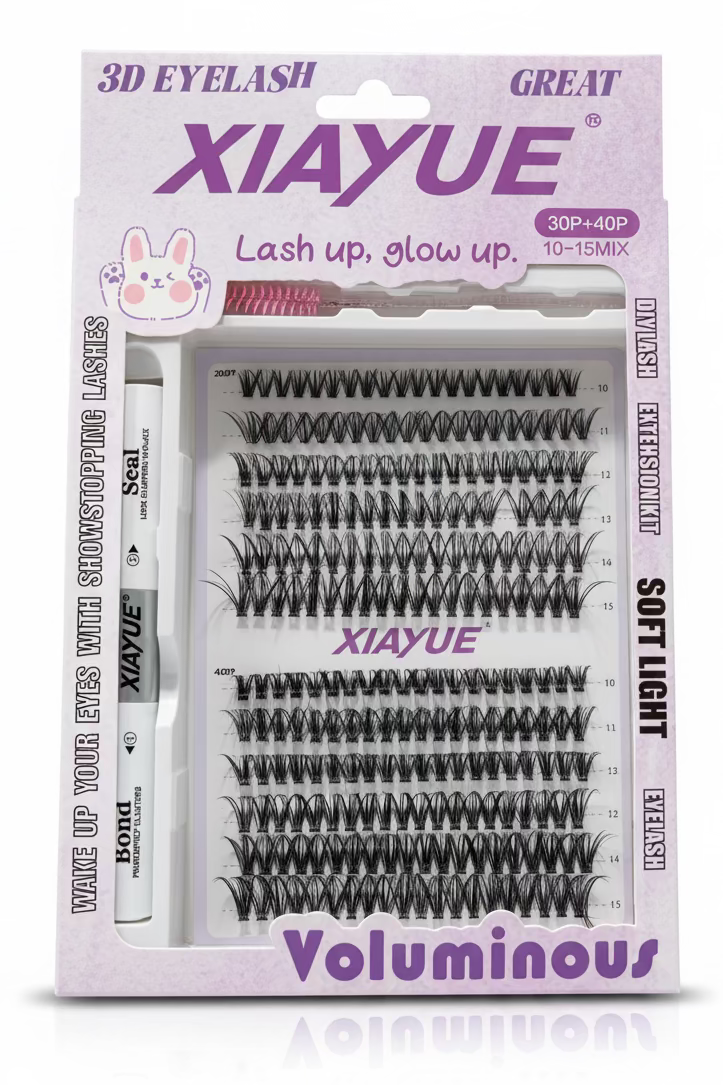 Kit de extensión de pestañas DIY | XIAYUE
