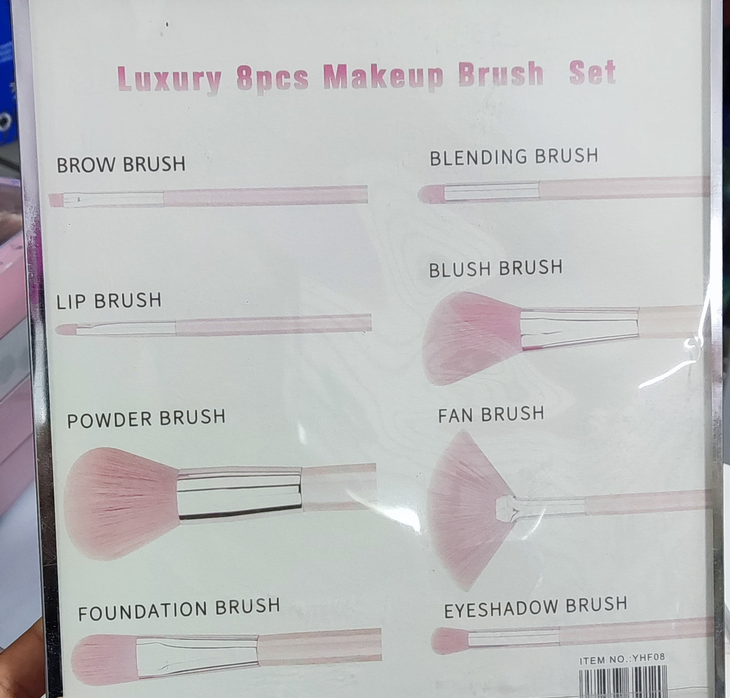 Kit Brochas para rostro (8pz) | RubyFace