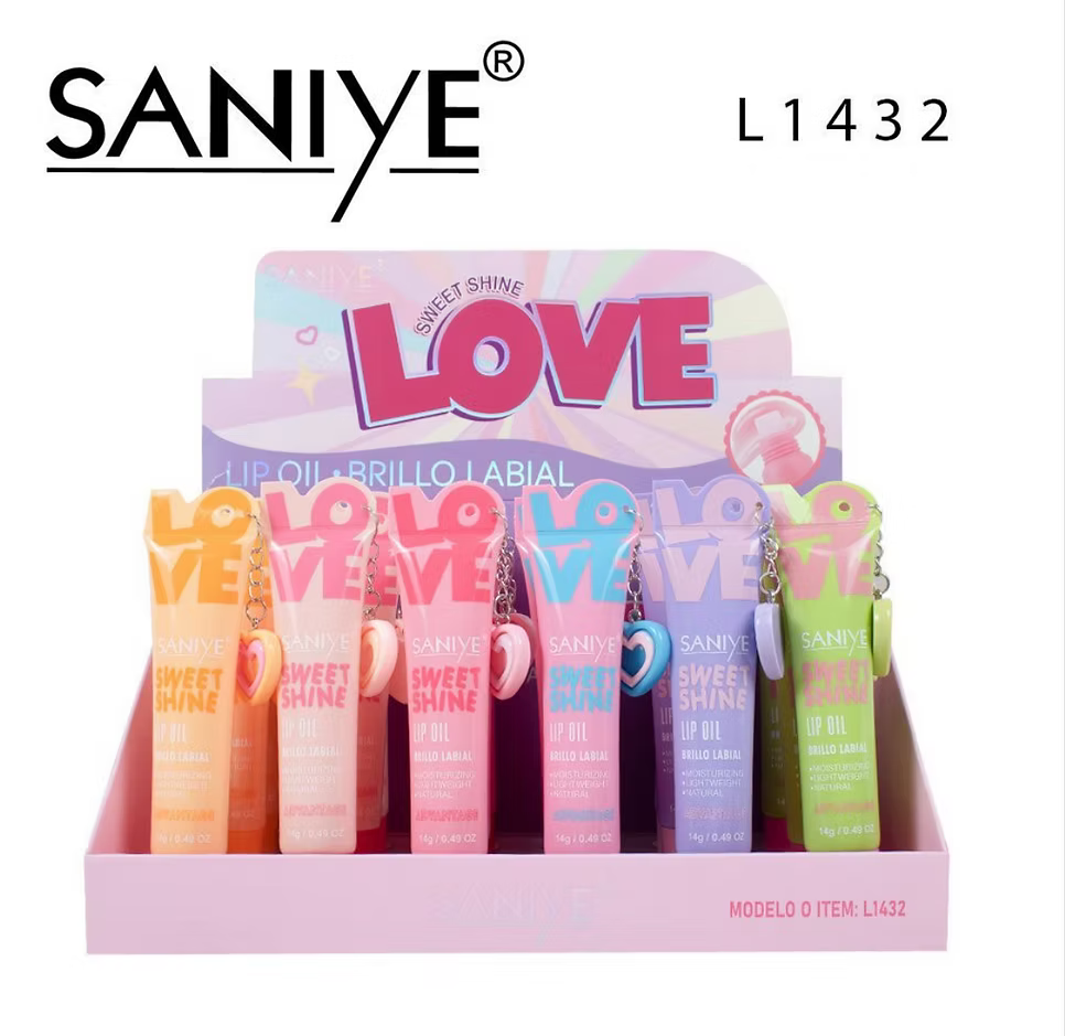 Lipgloss Hidratante LOVE | SANIYE