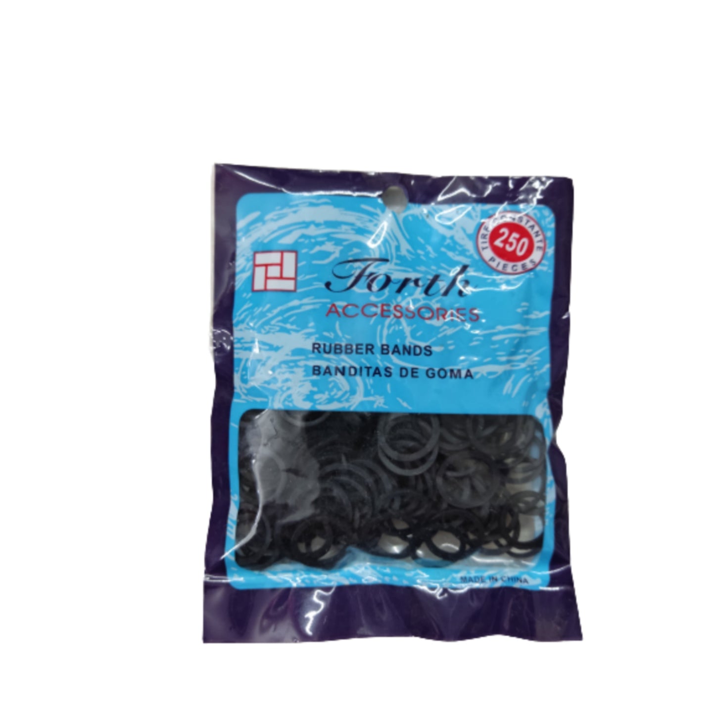 Bolsa de 250 ligas de hule para cabello | AND collection