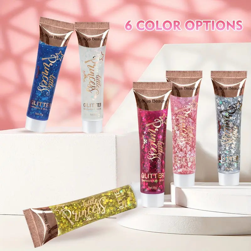 Sombra en Gel Glitter Pincess | KaliyaBeauty