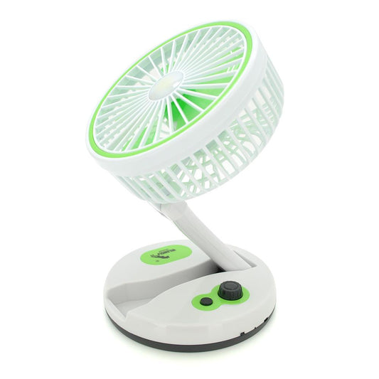 Ventilador ajustable con luz led