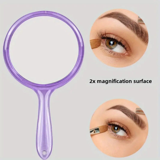 Espejo Doble Redondo de Mano | FY Cosmetics