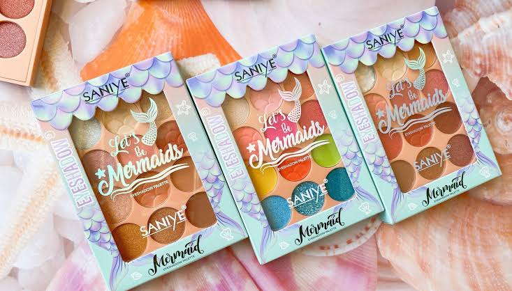 Paleta Let's Be Mermaids | SANIYE