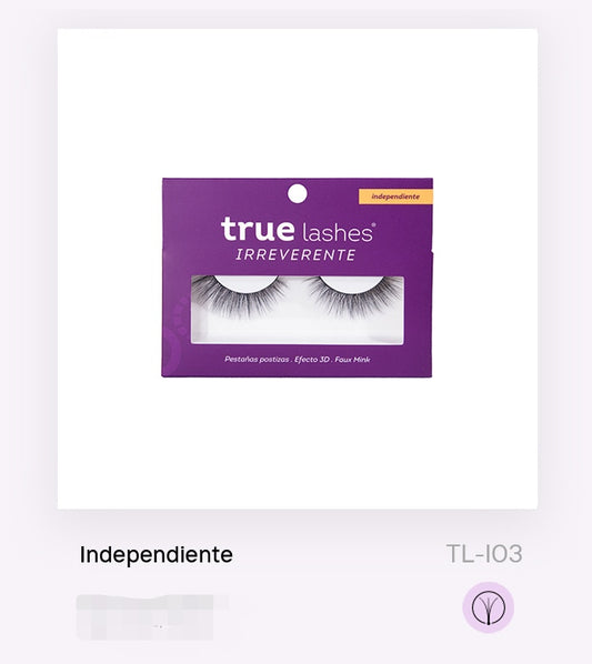 Pestañas Irreverente | true lashes