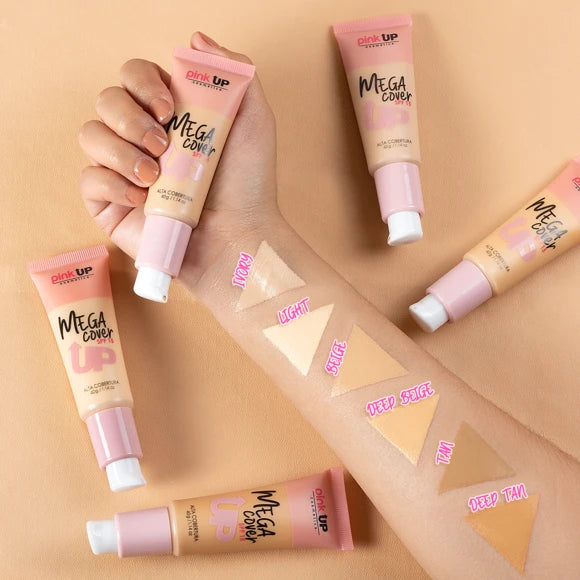 Mega Cover Alta Cobertura | Pink Up