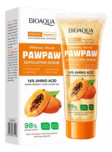 Gel Exfoliante de Papaya + Vitamina C | BioAqua