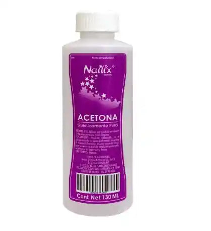 Acetona Pura 130ml | Nailix