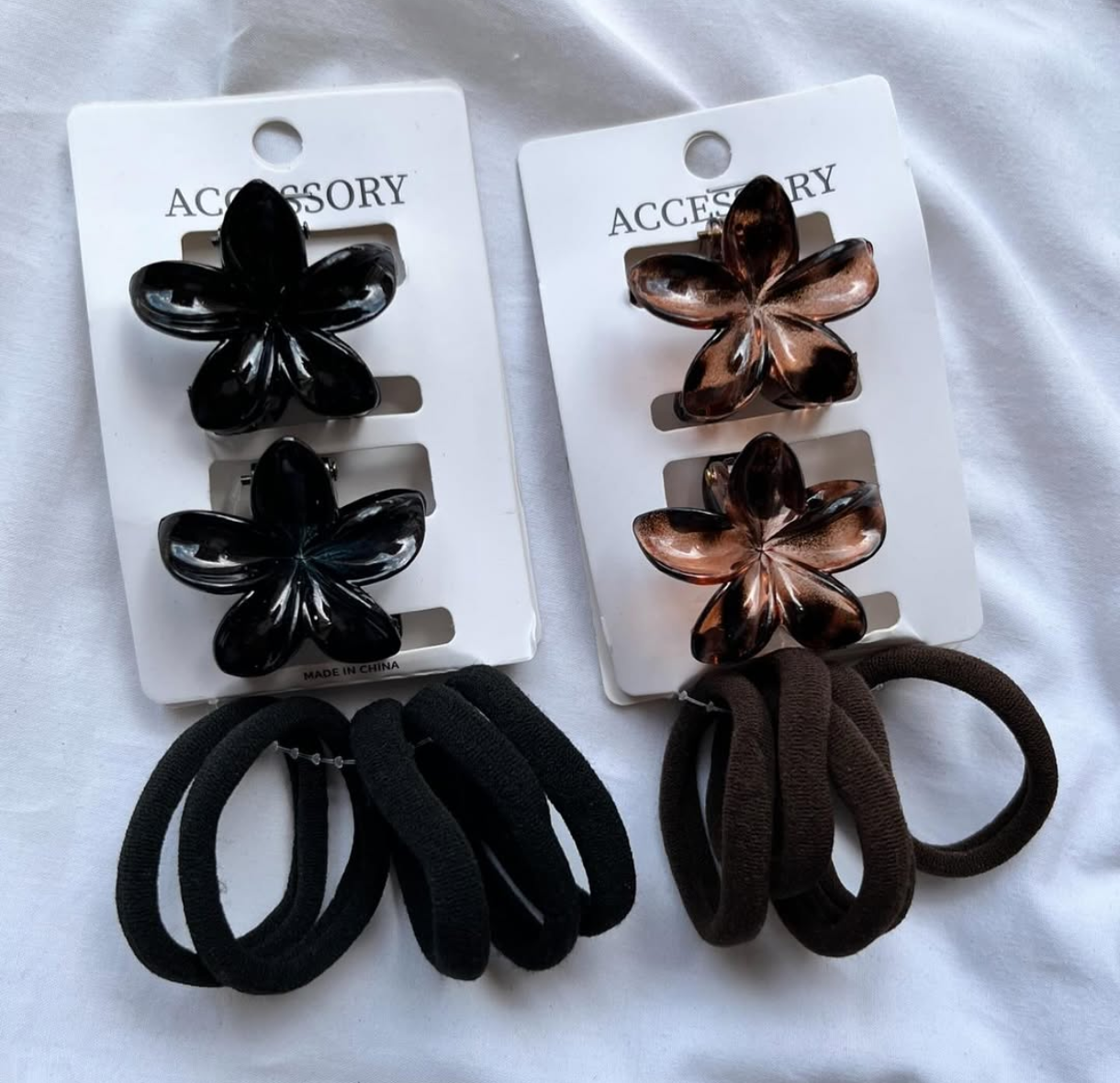 Set Mini Pinzas Hawaianas & Donas | FY Accesory