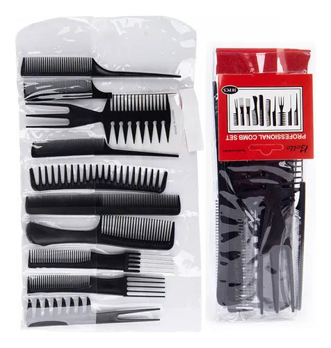 Kit Profesional Peines (10pz) | FY Cosmetics