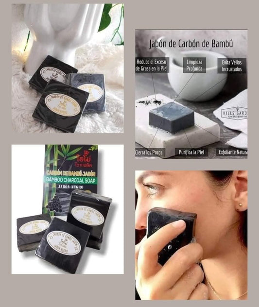 Jabón Carbón de Bambú | Ian Waa