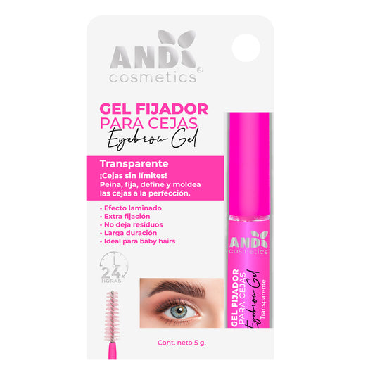 Gel para cejas transparente | And cosmetics