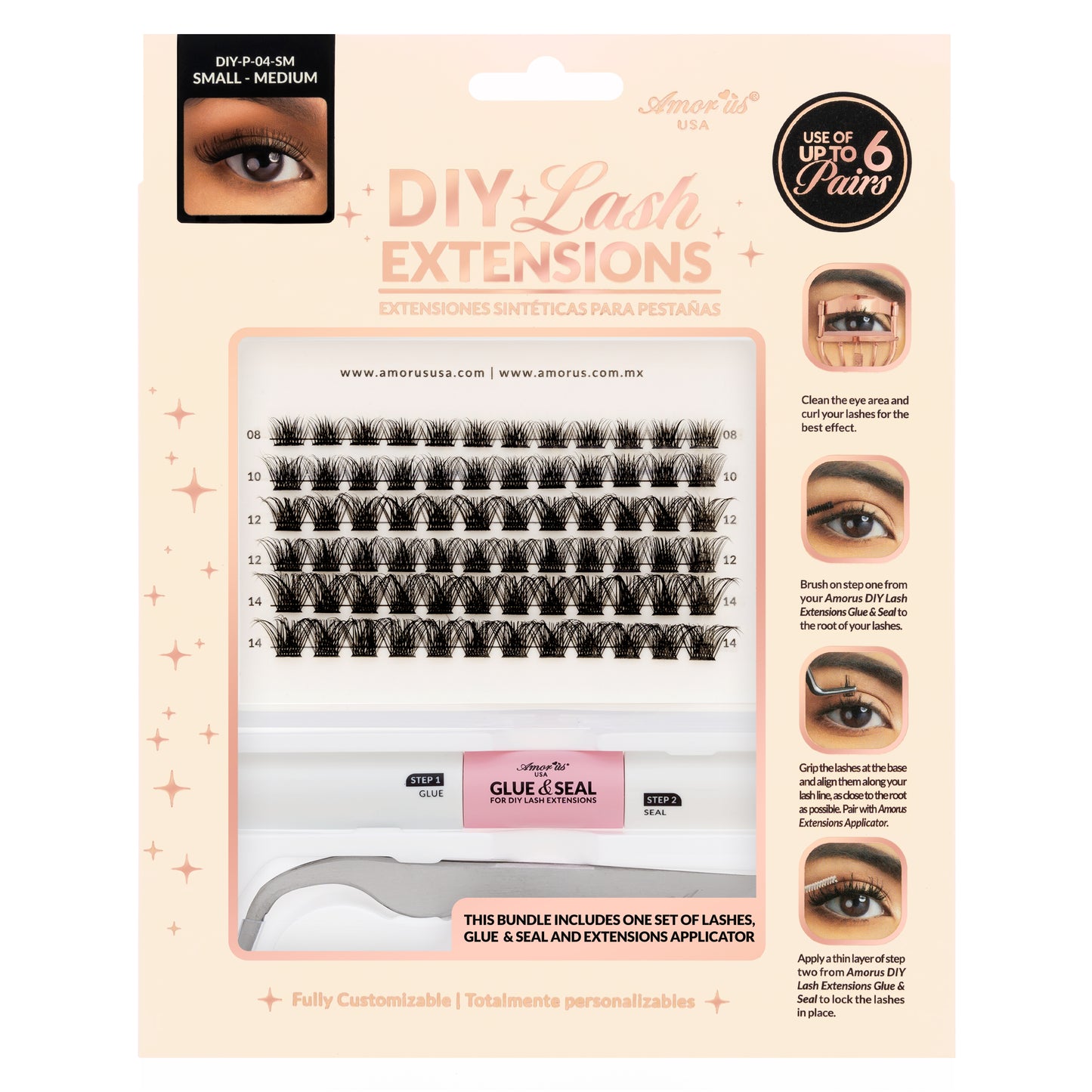 Extensión de Pestañas DIY LASH | Amor ❤️ Us