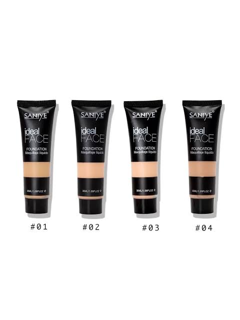 Maquillaje Líquido ideal FACE | Saniye