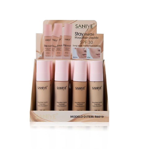 Maquillaje Líquido Stay.matte | Saniye