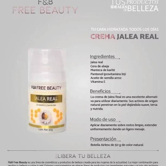 Crema Facial Jalea Real | Free Beauty