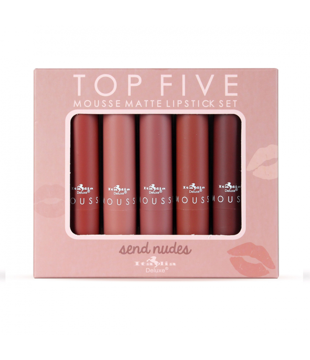 Labial Mousse Matte Top Five (Send Nudes) | Italia Deluxe