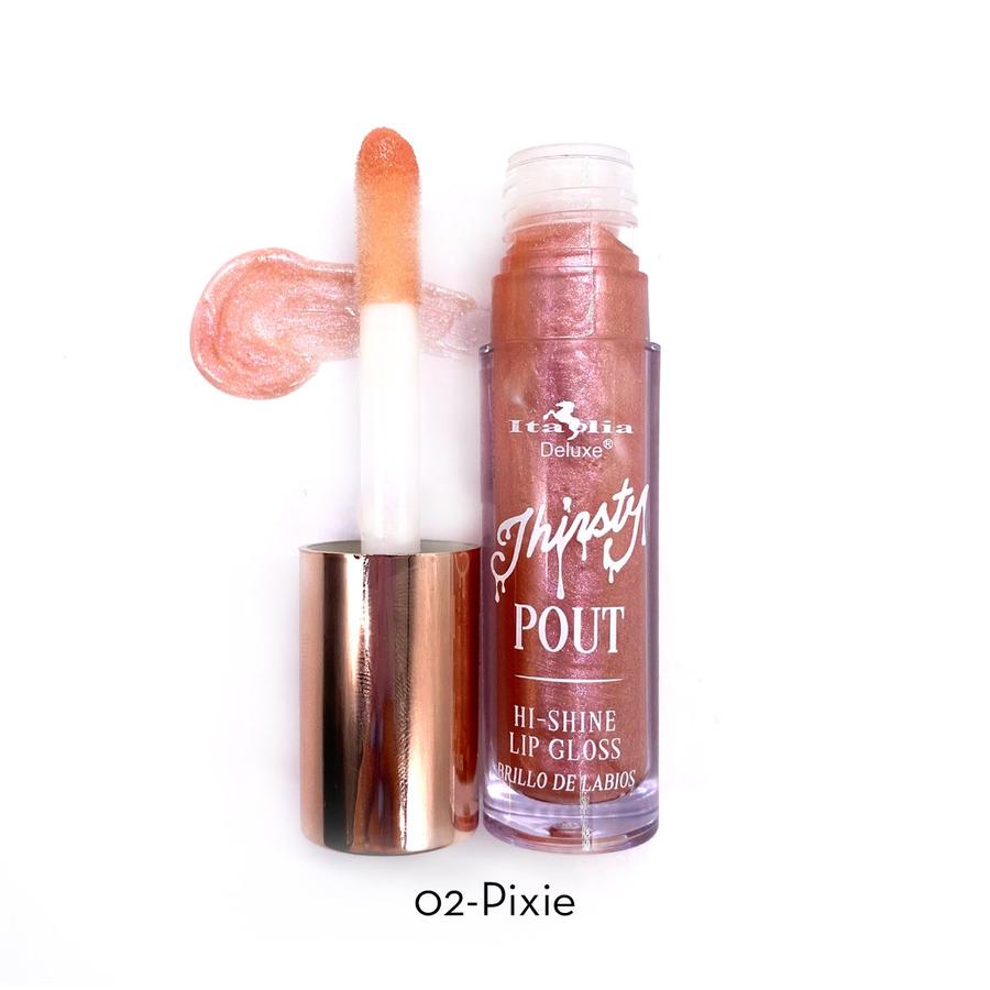 DUO GLOSS THIRSTY POUT HI-SHINE | ITALIA DELUXE