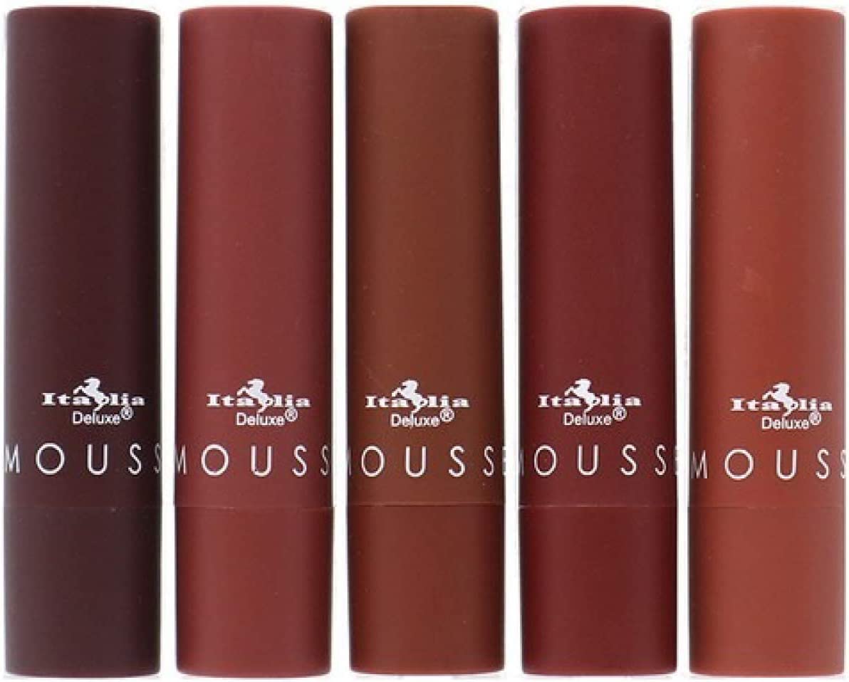 Labial Mousse Matte Top Five (Chola Browns) |  Italia Deluxe