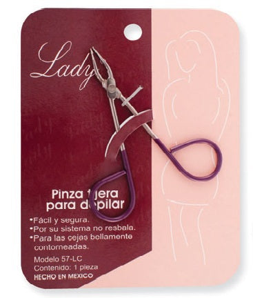 Pinza Depiladora para Cejas Gde | LADY