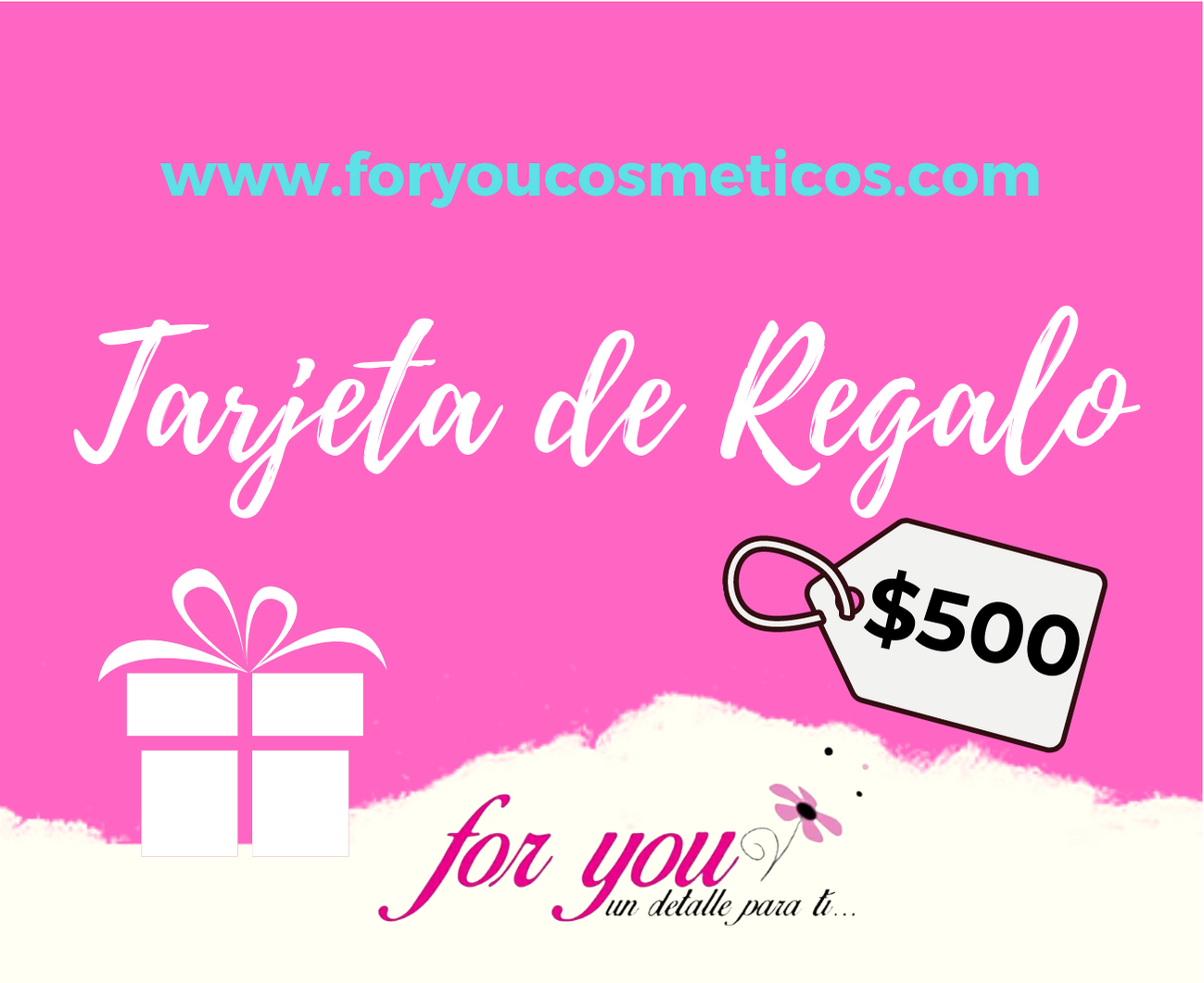 Gift Card ForYou | Tarjeta de Regalo ForYou Digital