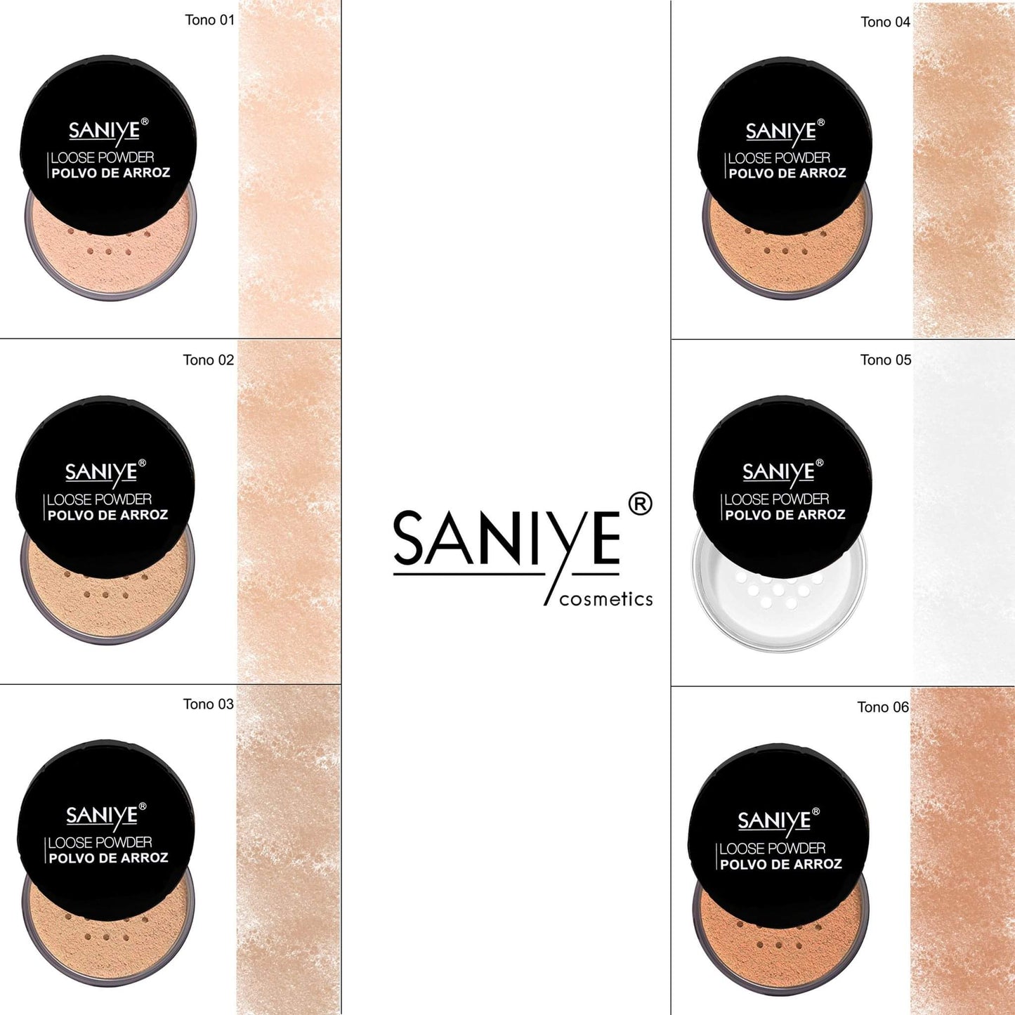Polvo traslúcido Loose Powder | Saniye