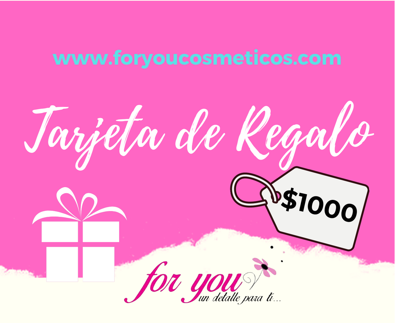 Gift Card ForYou | Tarjeta de Regalo ForYou Digital