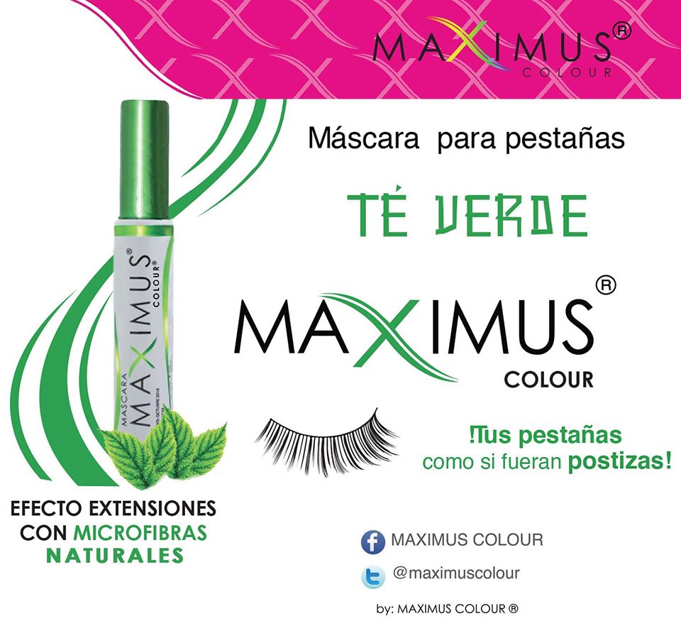 Mascara Max Mus Te Verde | MAXIMUS