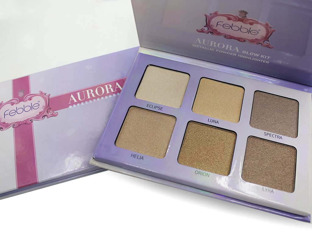 Paleta de iluminadores Aurora Glow Kit | Febble