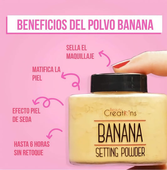 Polvo BANANA | Beauty Creations