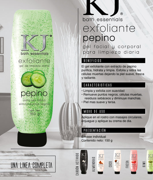 Exfoliante Pepino | KJ Bath Essentials