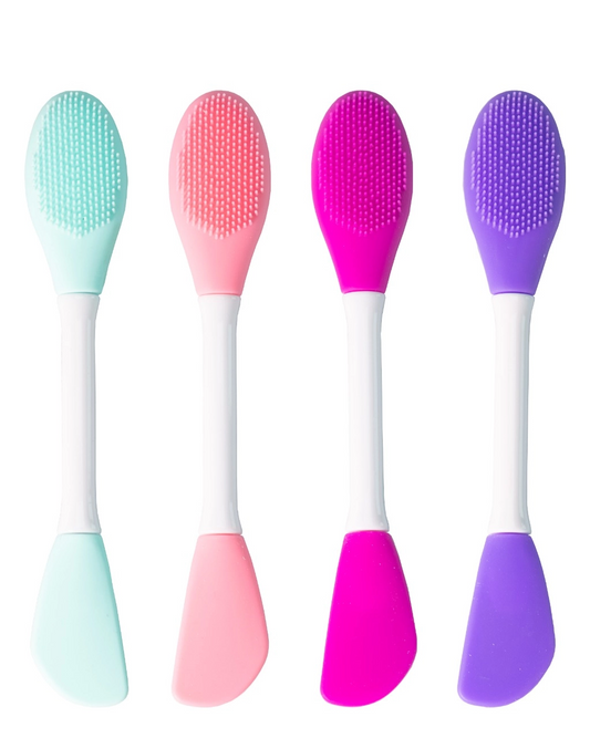 Brocha Doble Aplicador & Exfoliante | Chaojinvsheng