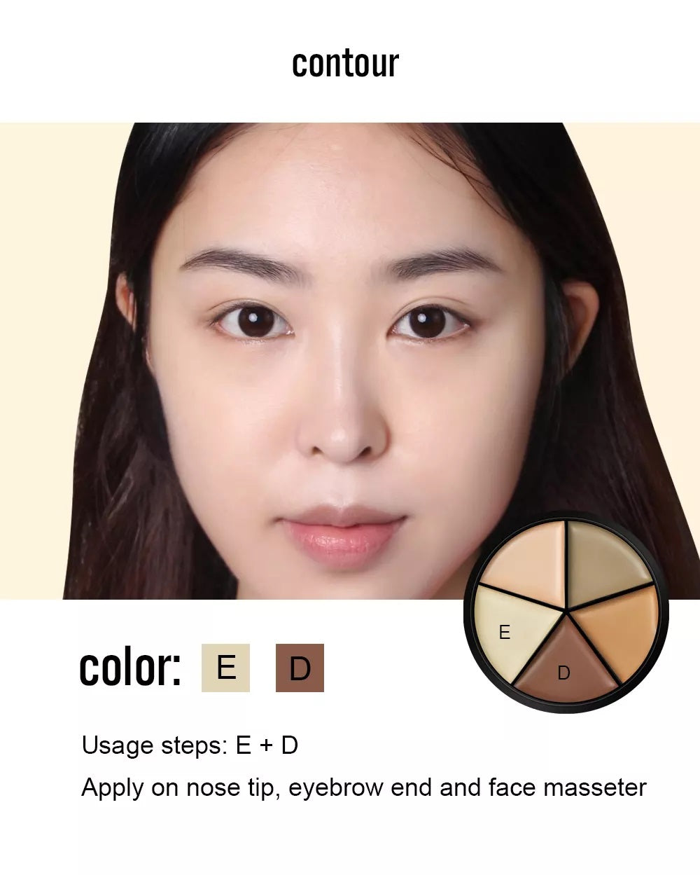 Paleta de correctores en crema 5 en 1 | SANIYE