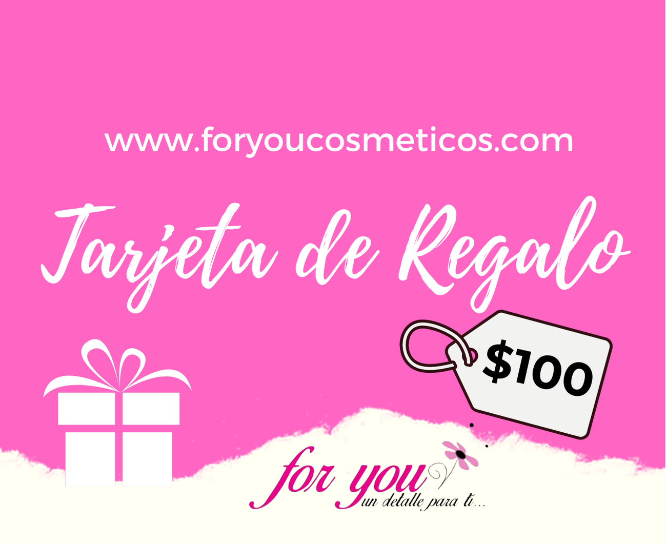 Gift Card ForYou | Tarjeta de Regalo ForYou Digital