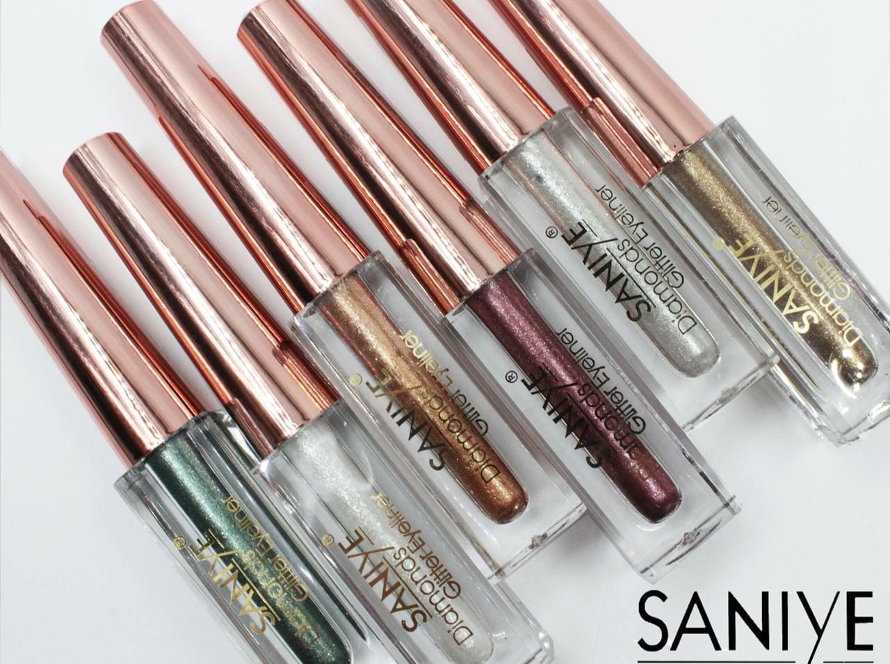 Delineador para ojos con glitter DIAMONDS | SANIYE
