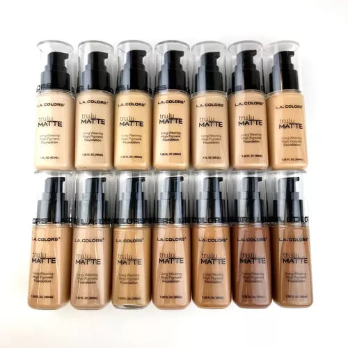 Bases De Maquillaje Truly Matte | L.a. Colors